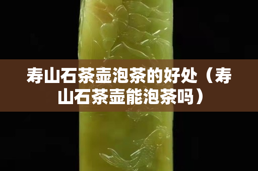 壽山石茶壺泡茶的好處（壽山石茶壺能泡茶嗎）