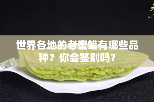 世界各地的老蜜蠟有哪些品種？你會鑒別嗎？