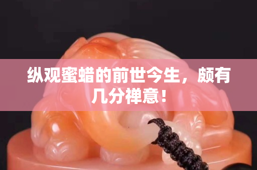 縱觀蜜蠟的前世今生，頗有幾分禪意！