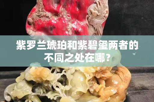 紫羅蘭琥珀和紫碧璽兩者的不同之處在哪？