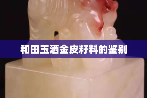 和田玉灑金皮籽料的鑒別