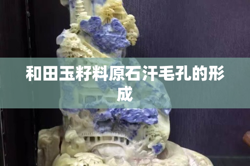 和田玉籽料原石汗毛孔的形成