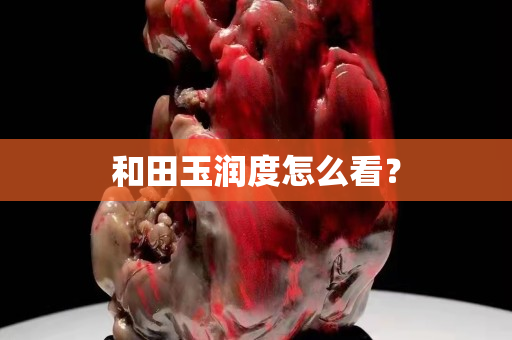 和田玉潤度怎么看？