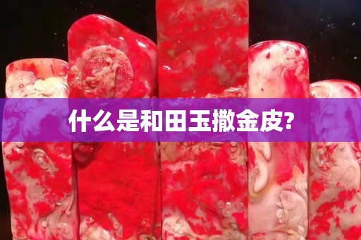 什么是和田玉撒金皮?