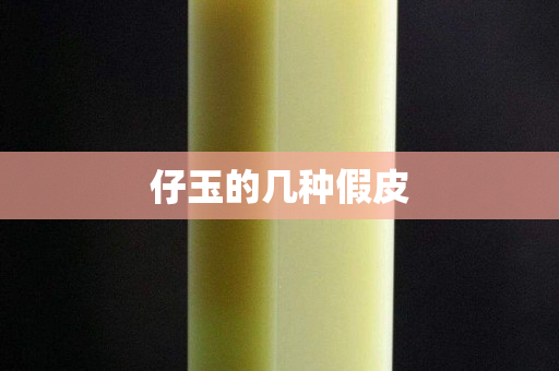 仔玉的幾種假皮