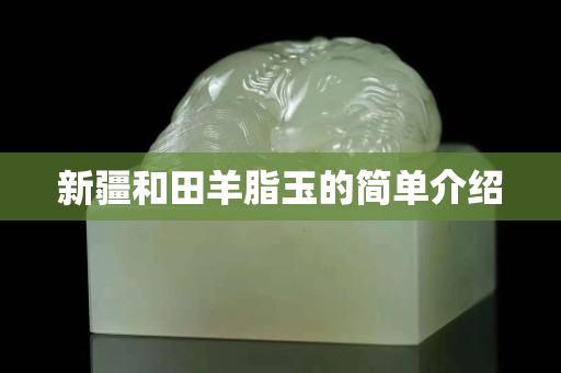 新疆和田羊脂玉的簡單介紹