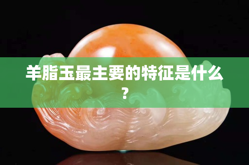 羊脂玉最主要的特征是什么?