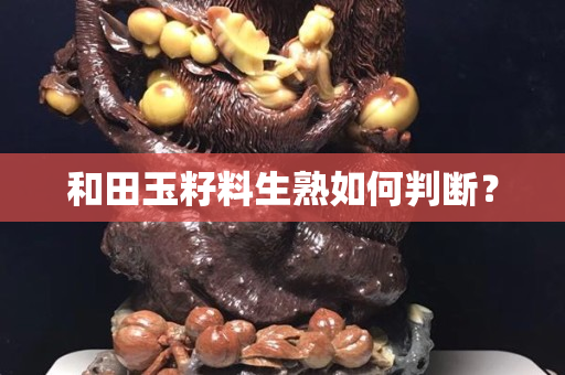 和田玉籽料生熟如何判斷？