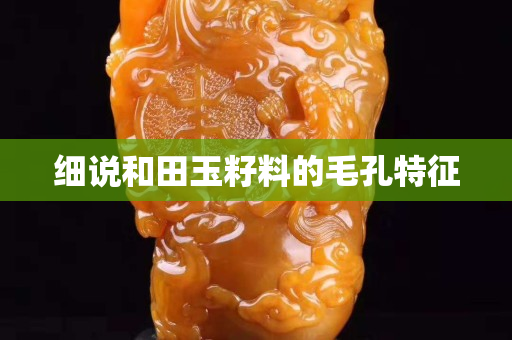 細(xì)說和田玉籽料的毛孔特征