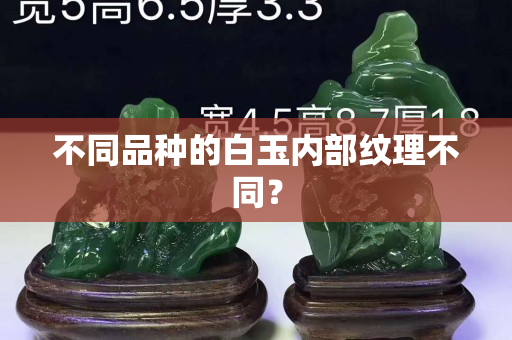不同品種的白玉內(nèi)部紋理不同？