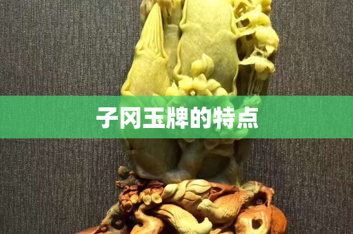 子岡玉牌的特點(diǎn)