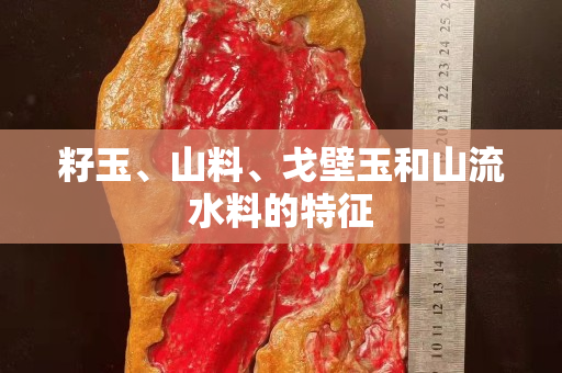 籽玉、山料、戈壁玉和山流水料的特征
