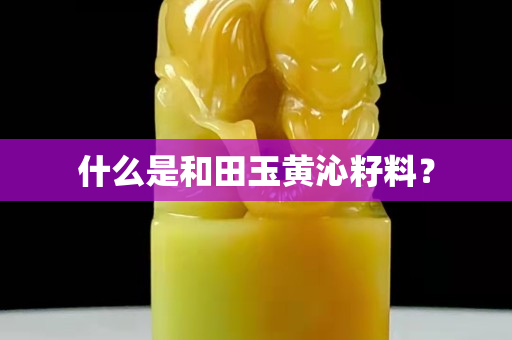 什么是和田玉黃沁籽料？