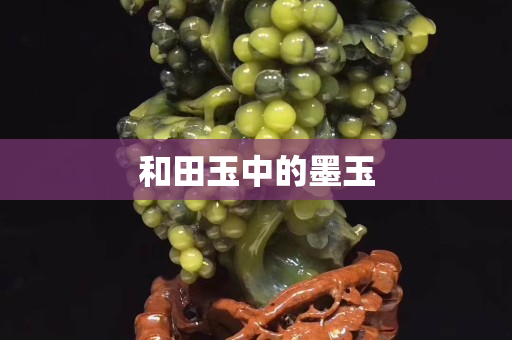 和田玉中的墨玉