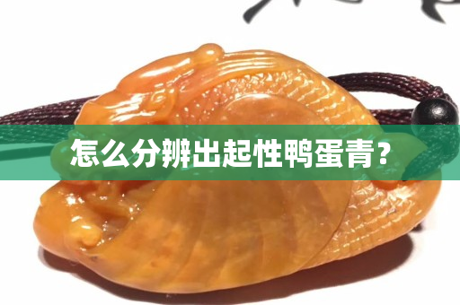 怎么分辨出起性鴨蛋青？