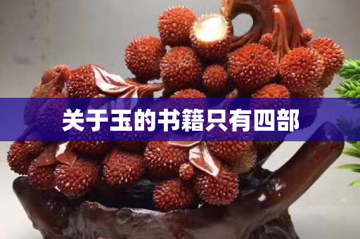 關于玉的書籍只有四部