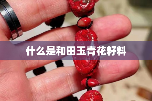 什么是和田玉青花籽料