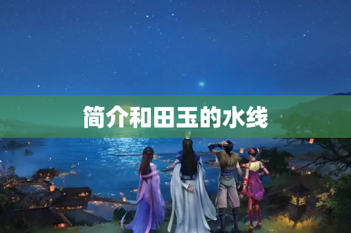 簡介和田玉的水線
