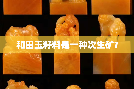 和田玉籽料是一種次生礦?
