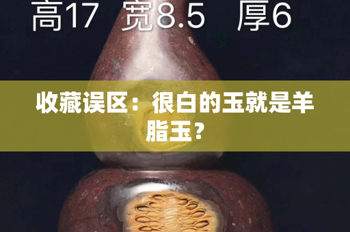 收藏誤區(qū)：很白的玉就是羊脂玉？