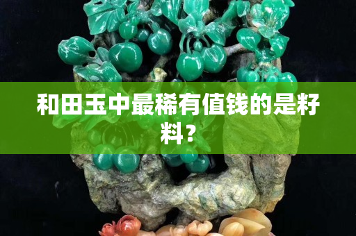 和田玉中最稀有值錢的是籽料？