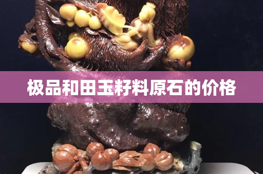 極品和田玉籽料原石的價格