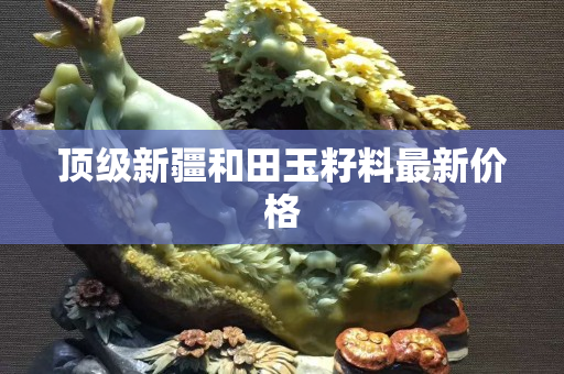 頂級新疆和田玉籽料最新價格