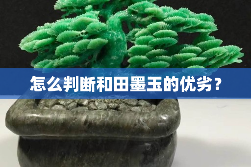 怎么判斷和田墨玉的優(yōu)劣？