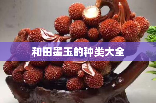 和田墨玉的種類大全