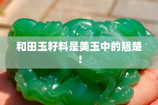 和田玉籽料是美玉中的翹楚！