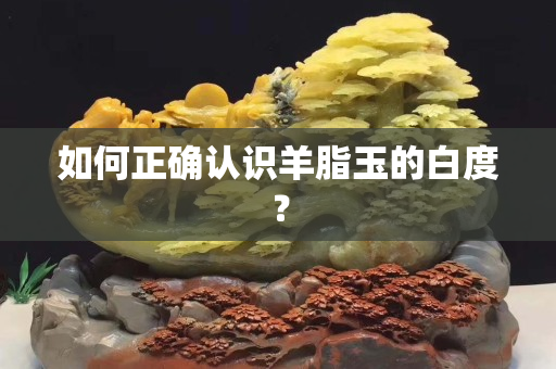 如何正確認識羊脂玉的白度？