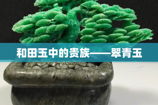 和田玉中的貴族——翠青玉