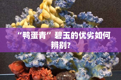 “鴨蛋青”碧玉的優(yōu)劣如何辨別?