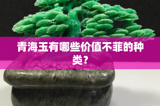 青海玉有哪些價值不菲的種類？