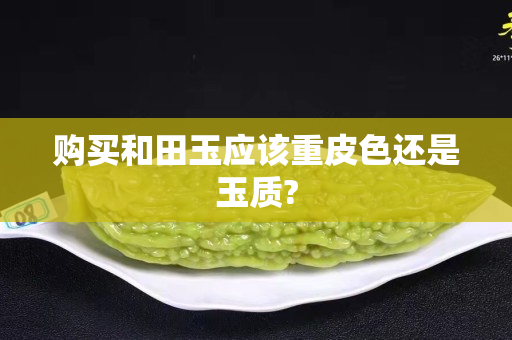 購買和田玉應(yīng)該重皮色還是玉質(zhì)?