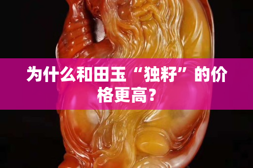 為什么和田玉“獨籽”的價格更高？