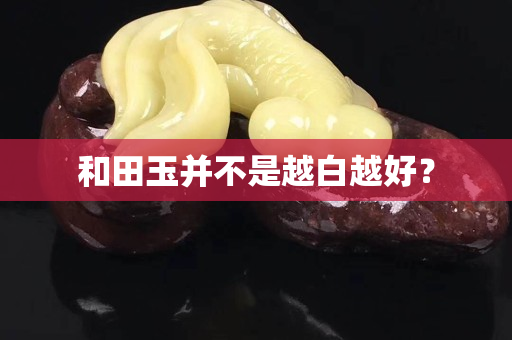 和田玉并不是越白越好？