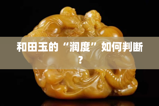 和田玉的“潤度”如何判斷？