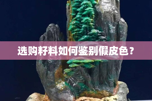 選購籽料如何鑒別假皮色？
