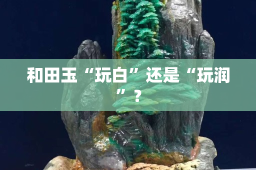 和田玉“玩白”還是“玩潤”？