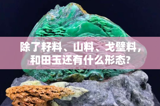 除了籽料、山料、戈壁料，和田玉還有什么形態(tài)?