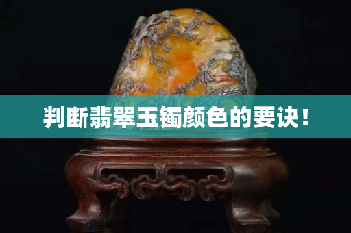 判斷翡翠玉鐲顏色的要訣！