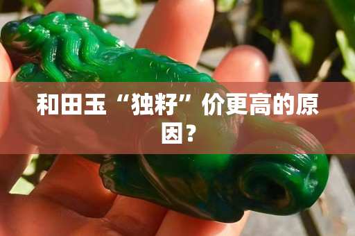 和田玉“獨籽”價更高的原因？