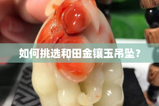 如何挑選和田金鑲玉吊墜？