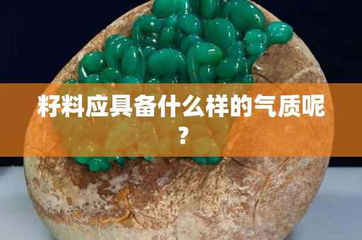 籽料應具備什么樣的氣質呢？