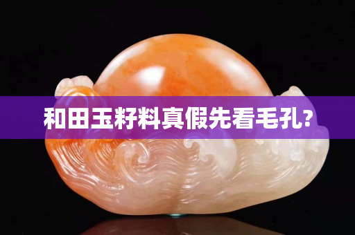 和田玉籽料真假先看毛孔?