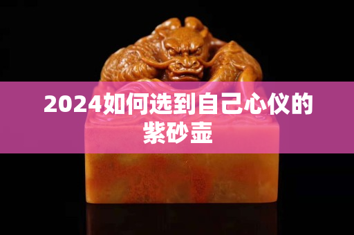 2024如何選到自己心儀的紫砂壺