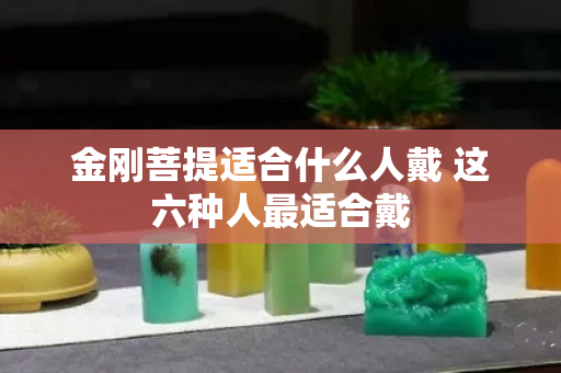 金剛菩提適合什么人戴 這六種人最適合戴