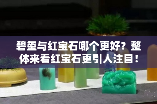 碧璽與紅寶石哪個更好？整體來看紅寶石更引人注目！