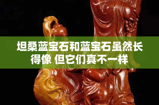 坦桑藍寶石和藍寶石雖然長得像 但它們真不一樣